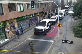 Santiago: Carabineros desaloja de forma simultánea liceos tomados tras recibir orden judicial