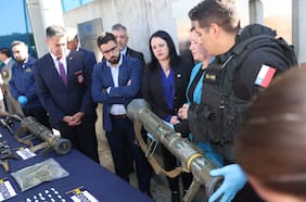 Seis detenidos por microtráfico en Limache: se incautaron dos lanzacohetes y múltiples armas de fuego