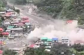 Alud arrasa con un pueblo en India y deja más de 50 desaparecidos