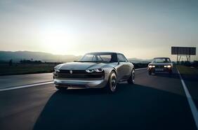 Peugeot e-Legend: Tintes vintage para el eléctrico del león