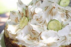 Cheesecake de limón sutil y pica