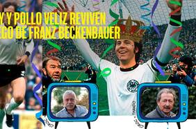 Carlos Caszely y el Pollo Véliz reviven el juego de Franz Beckenbauer