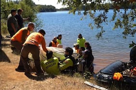 Hallan sin vida a niño y adulto que cayeron al embalse Coihueco desde una moto de agua