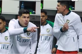 Con referencia al triunfo sobre Chile: la emotiva arenga de Carlos Lampe previo a la clasificación al repechaje de Bolivia