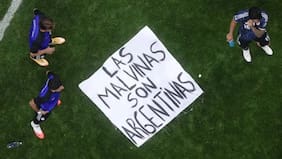 A la medida: FIFA investigará lienzo de Argentina alusivo a Las Malvinas, pero sancionará solo después del Mundial