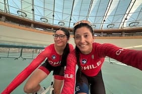 El kilómetro que une a madre e hija: la historia de Paola Muñoz y Javiera Garrido en el Mundial de Ciclismo Pista de Chile