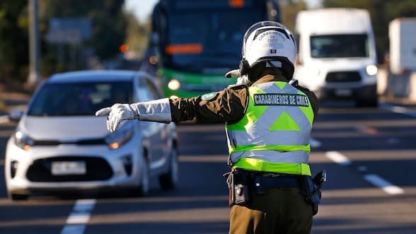 Primer balance de Carabineros por Semana Santa: reportan dos fallecidos y 32 siniestros viales