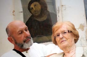 Muere Cecilia Giménez, la mujer que restauró el Ecce Homo