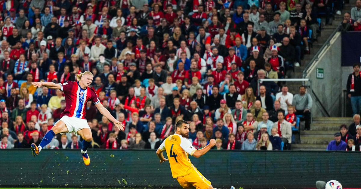 Con cinco goles de Haaland: Noruega le mete 11 a Moldavia y está cada vez más cerca de volver a la Copa del Mundo