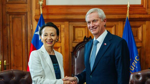 José Antonio Kast se reúne con Gloria Ana Chevesich para abordar proyectos de ley relativos al Poder Judicial