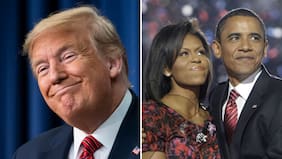 Donald Trump comparte polémico video que muestra a los Obama como monos