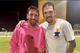 El casual y divertido encuentro entre Mark González y Lionel Messi en Miami