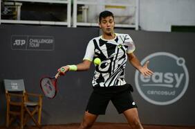 Tomás Barrios se despidió luchando de Santiago: cayó en semifinales del Challenger capitalino