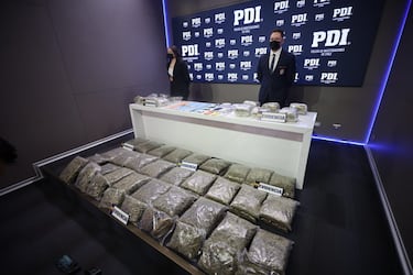 Desbaratan banda dedicada al tráfico de drogas en “la pequeña Caracas” de Estación Central: utilizaban un radiotaxi para entregas