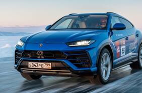 El Lamborghini Urus rompe el récord de velocidad sobre hielo
