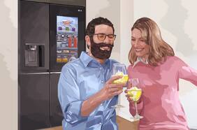 Inteligente y elegante: Así son los refrigeradores modernos