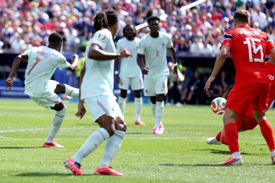 Francia cumple la predicción de Haaland y golea a la alternativa Noruega gracias a una espectacular tarde de Dembelé