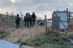 Desalojo de la toma “Los Calicheros”