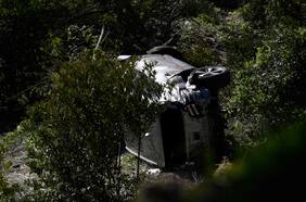 Tiger Woods doblaba el límite de velocidad permitido cuando volcó en California
