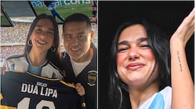 Fue al superclásico y cantó una canción de Soda Stereo: así fue el paso de Dua Lipa por Argentina