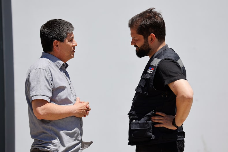 Presidente Gabriel Boric Manuel Monsalve