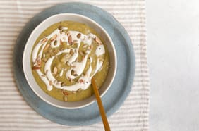 Una crema de zapallo italiano que da energía