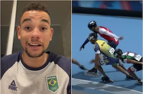 “Quiero pedirles respeto”: patinador brasileño que empujó a Emmanuelle Silva habla tras recibir amenazas en redes sociales