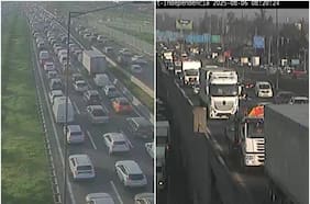 Gran congestión vehicular tras cierre total del puente Lo Saldes: desvíos están programados hasta el 23 de agosto