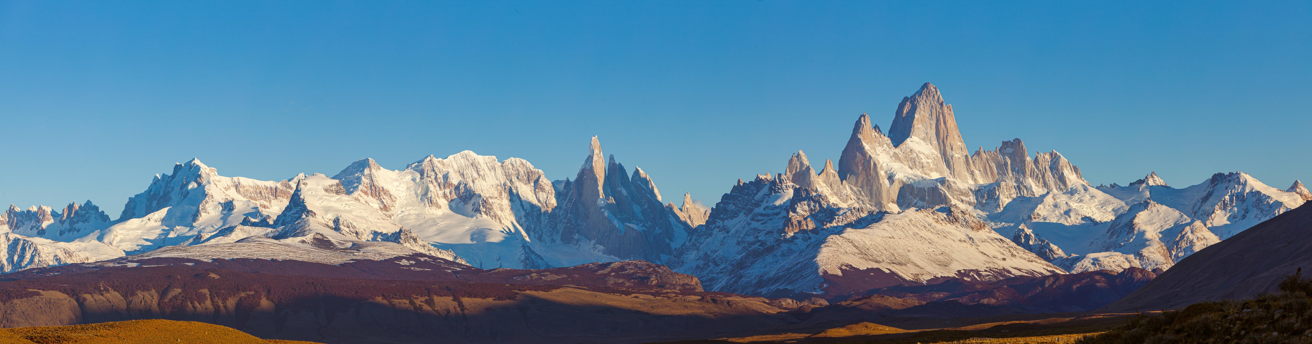 Vista de la Patagonia argentina.