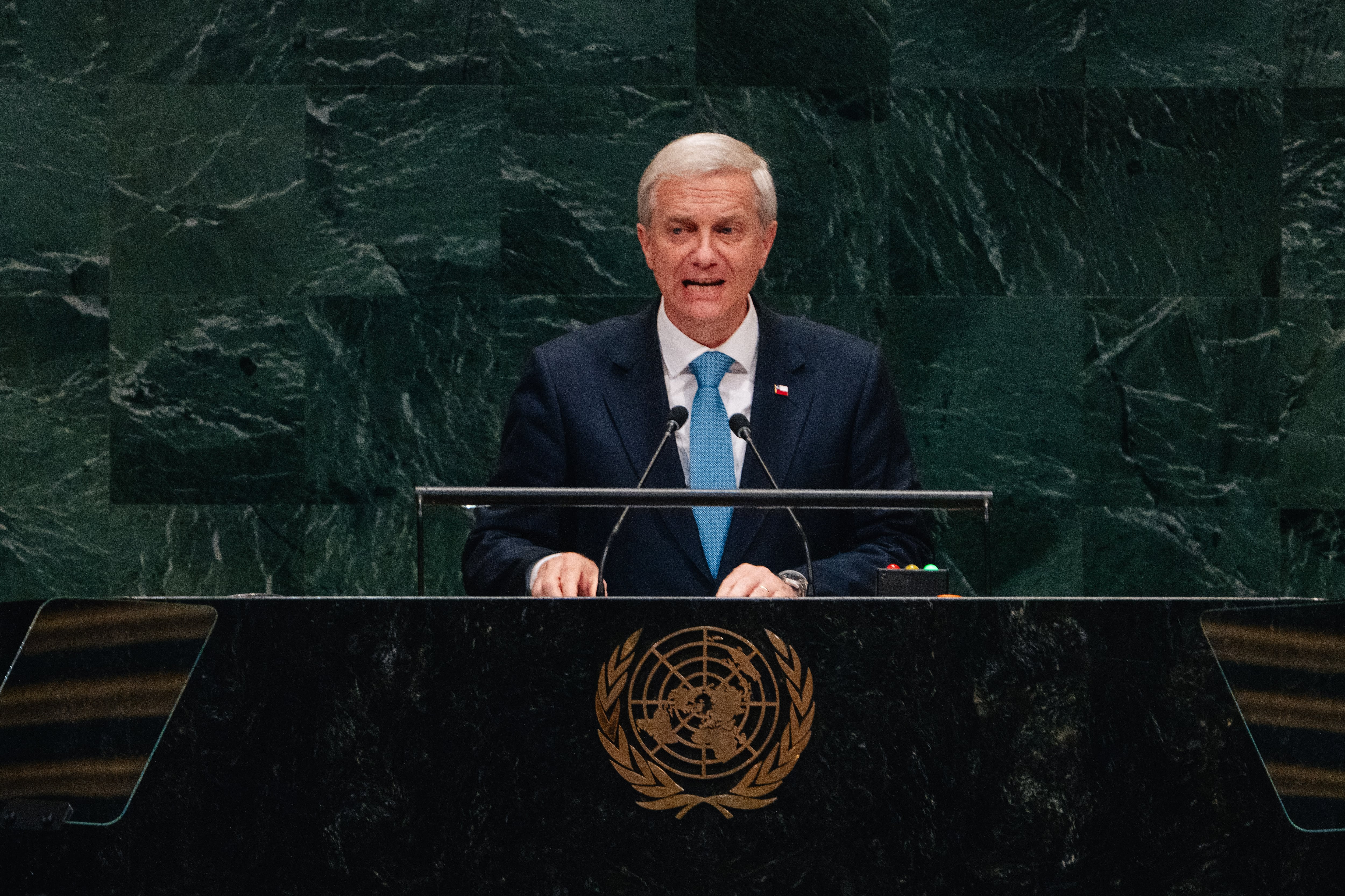 El discurso interno para Naciones Unidas
