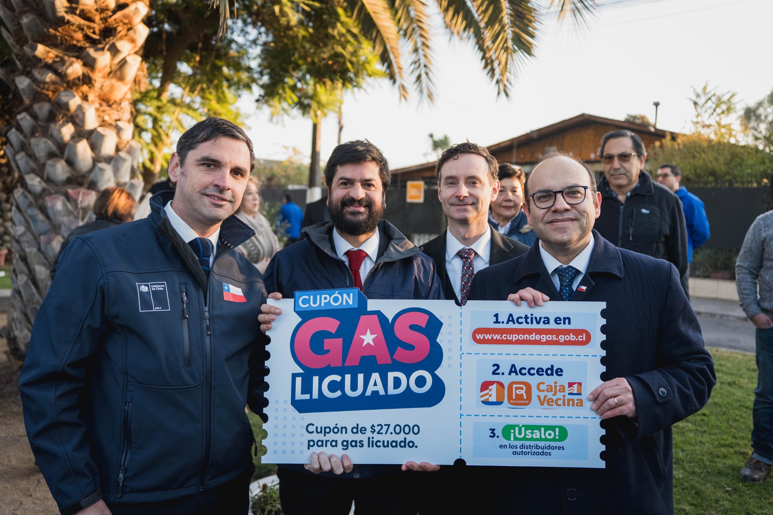 Gobierno cifra en 4,8 millones los hogares beneficiados por cupón de gas licuado