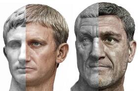 ¿Cómo era el verdadero rostro de Calígula, Nerón o Augusto? Artista logra impresionante reconstrucción de las caras de emperadores romanos
