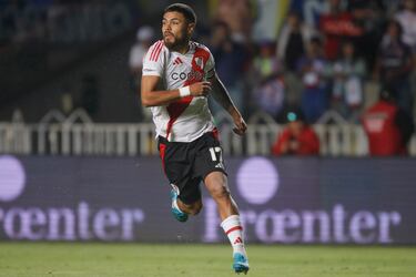 Paulo Díaz fue protagonista del duelo de River Plate con Platense