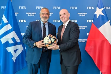 Milad le agradeció a la FIFA la designación del Mundial Sub 20.