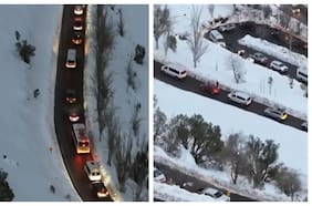 Pese a advertencia de alcalde Alessandri: se registra congestión de casi 15 kilómetros en la ruta hacia Farellones