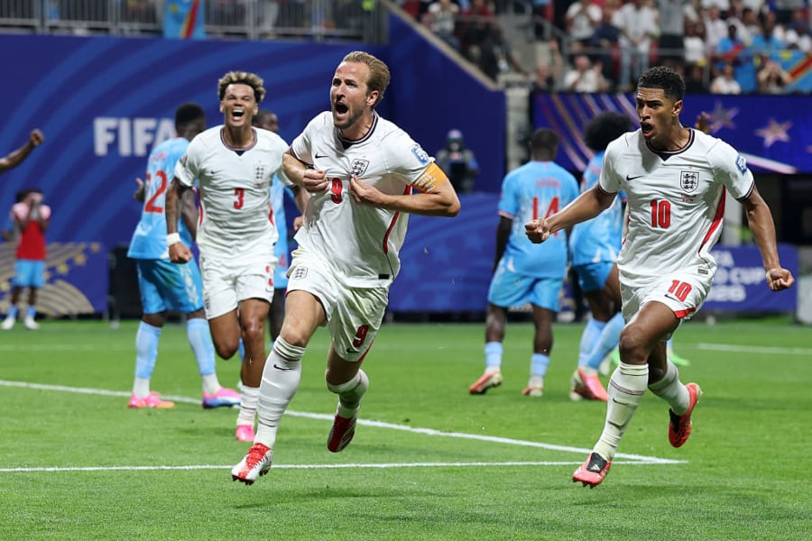 Con un doblete de Harry Kane: Inglaterra remonta ante RD Congo y se instala en octavos de final del Mundial