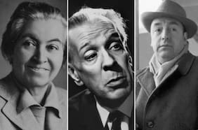 “He leído algunos poemas espantosos”: qué opinaba Borges sobre Gabriela Mistral y Pablo Neruda