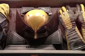 Una foto filtra a Hugh Jackman con el spándex amarillo de Wolverine en Deadpool 3
