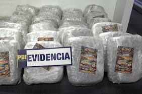 PDI desbarata banda de narcotráfico en Renca: se incautaron cerca de 70 kilos de droga avaluada en más de $500 millones