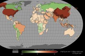 ¿Cuáles son los países que más CO2 emiten a la atmósfera?