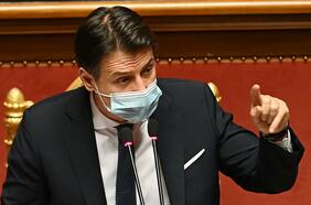 Giuseppe Conte anuncia que renunciará este martes como primer ministro de Italia