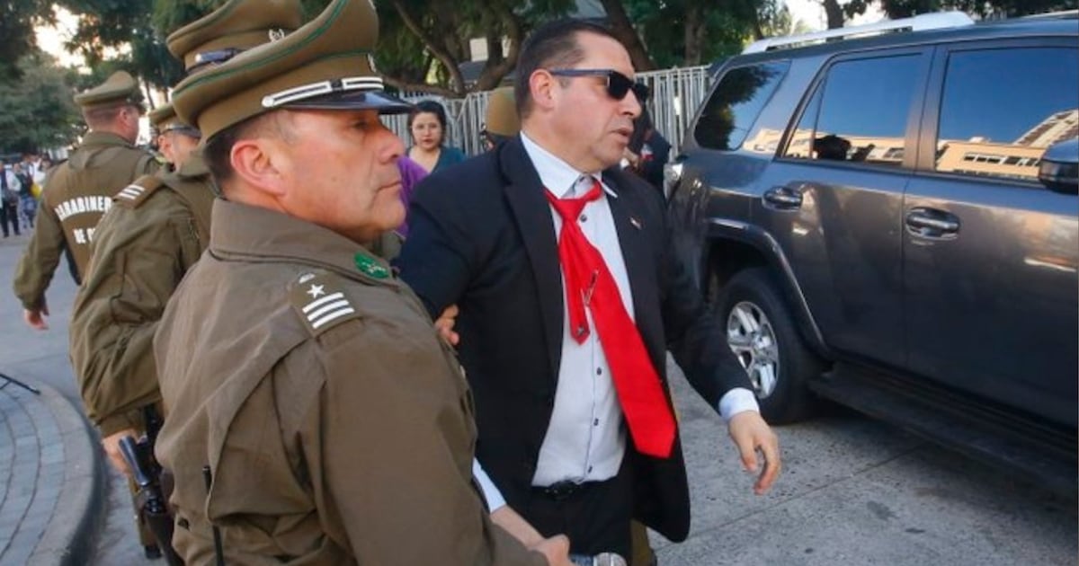 Así fue la detención del “Pastor Soto” tras Te Deum Evangélico