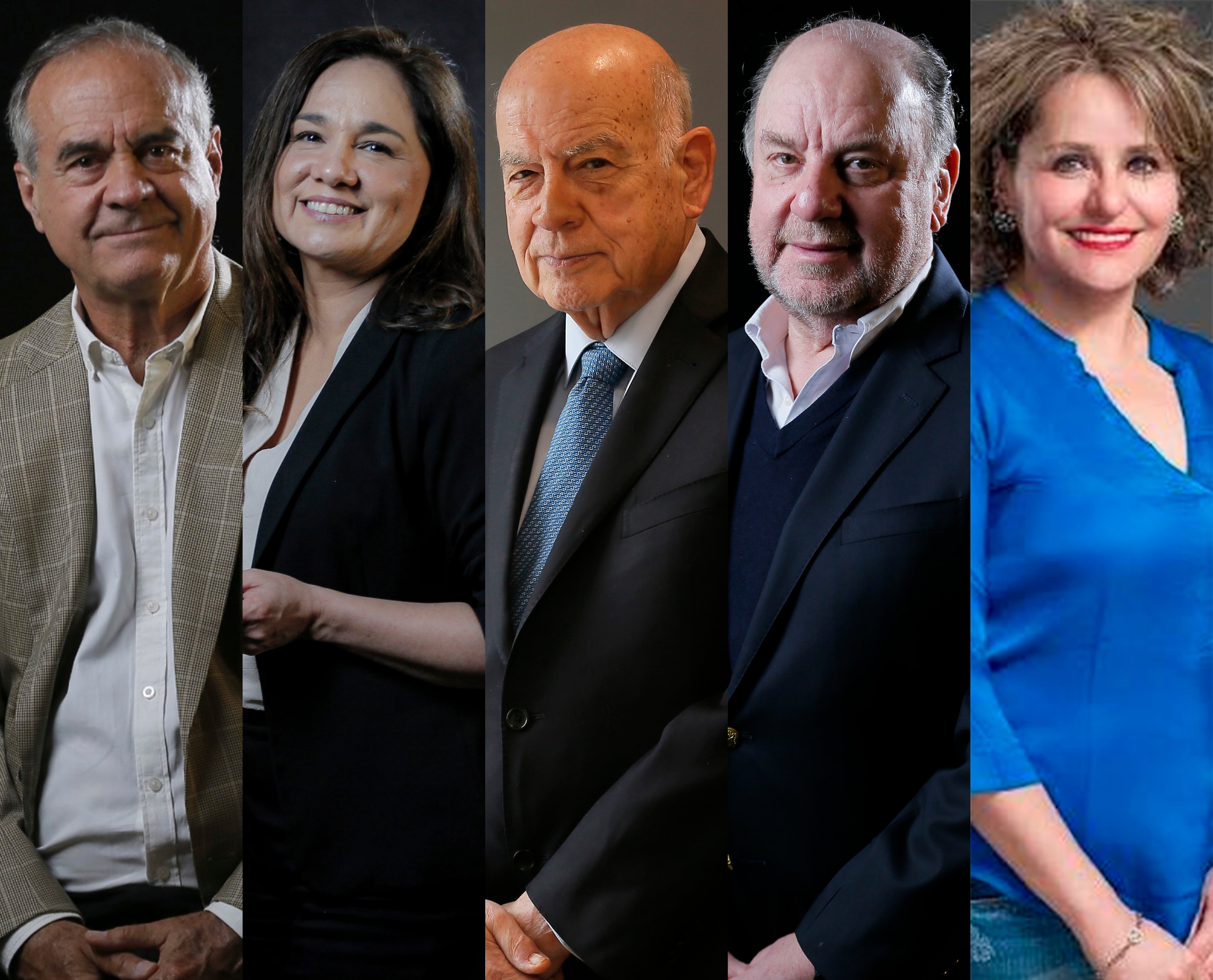 El consejo asesor internacional de Claudio Orrego integrado por Ignacio Walker, Gloria de la Fuente, José Miguel Insulza, Alfredo Moreno y Paulina Astroza, entre otros.