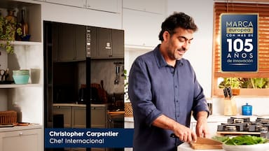Electrolux presenta nuevas categorías de producto de la mano del reconocido chef Chris Carpentier