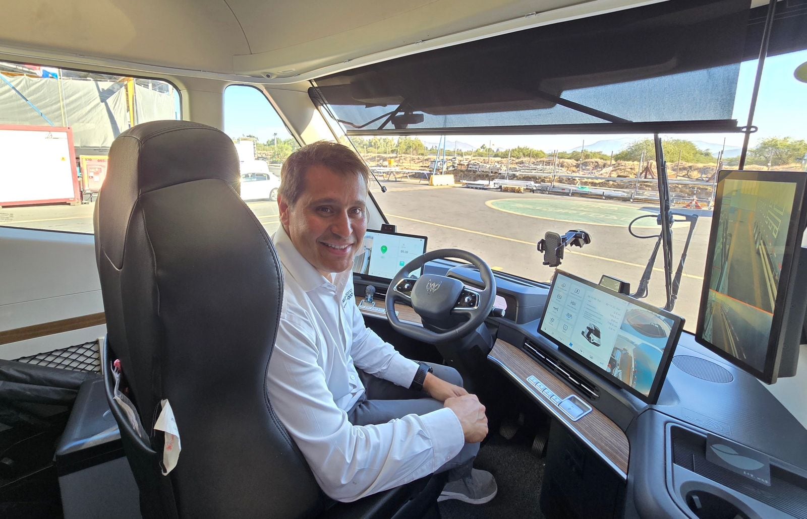 Hernán Searle, dueño de Trailer Logistics: "El costo operacional del camión eléctrico ya equivale al del diésel e incluso lo supera"