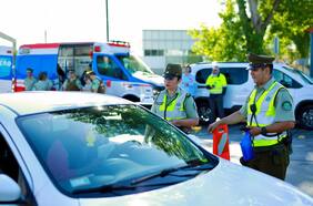 Fiscalizaciones en el aeropuerto de Santiago: a la fecha se han realizado más de 21 mil controles y 3 mil retiros de vehículos