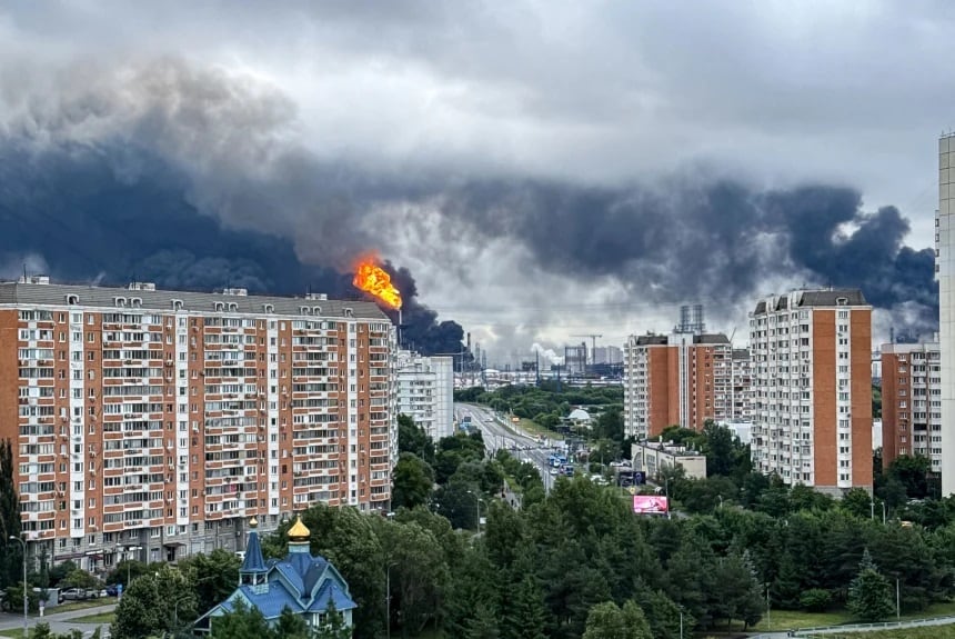 Rusia denuncia el lanzamiento de más de 400 drones contra Moscú, el mayor ataque desde el inicio de la guerra