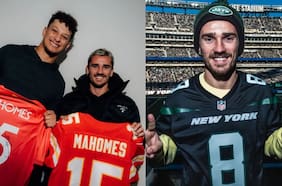 La declarada afición del francés Antoine Griezmann por el fútbol americano de la NFL