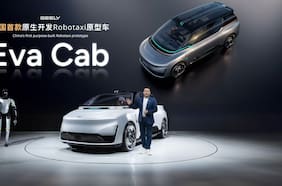 Salón de Beijing 2026: Geely presenta Eva Cab, el robotaxi con que espera llenar las calles de China