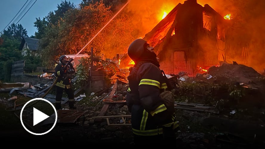 Así fue el poderoso ataque de Moscú a Kiev tras la tregua